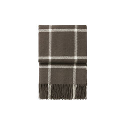 Tartan pl&auml;d, brown, ELVANG