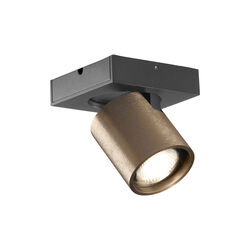 FOCUS 1 Ceiling Spotlight, rose gold, LIGHT-POINT