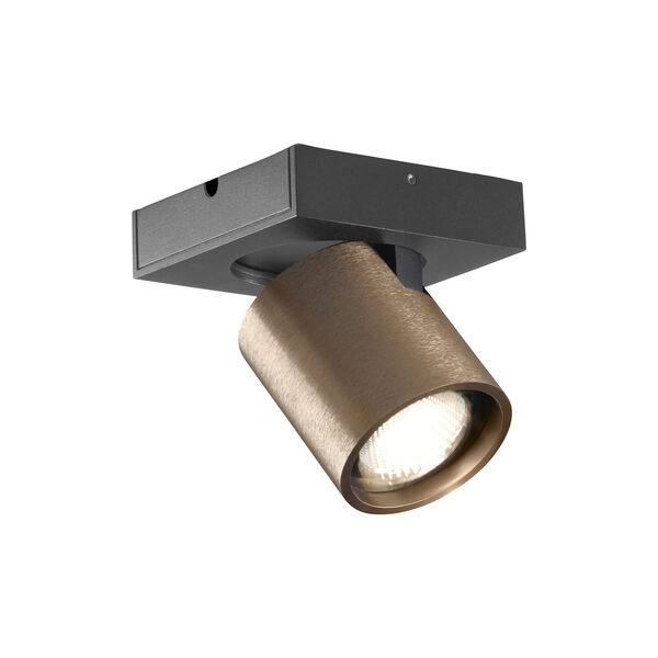 FOCUS 1 Ceiling Spotlight, rose gold, LIGHT-POINT