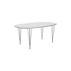FH B616 Superellipse™ Matbord, vit FH B616 Superellipse™ Matbord, vit, Fritz Hansen