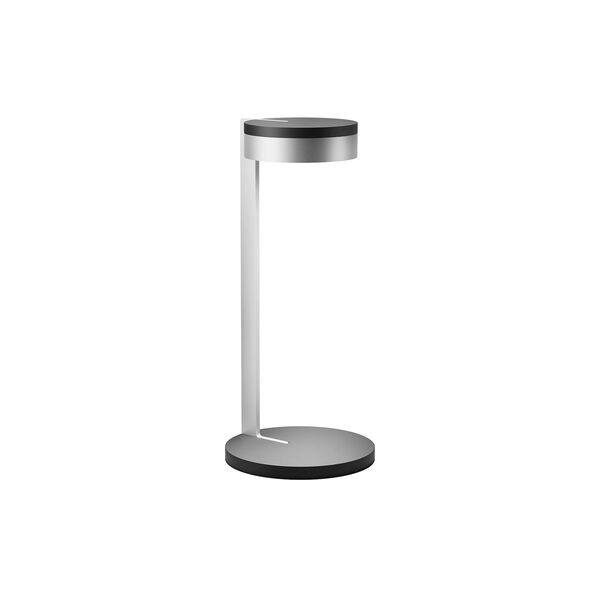 BLADE T2 SLIM bordslampa, matt black/satin silver, LIGHT-POINT