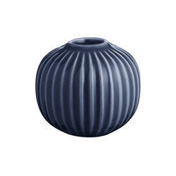 Hammershøi ljusstake, indigo, Kähler