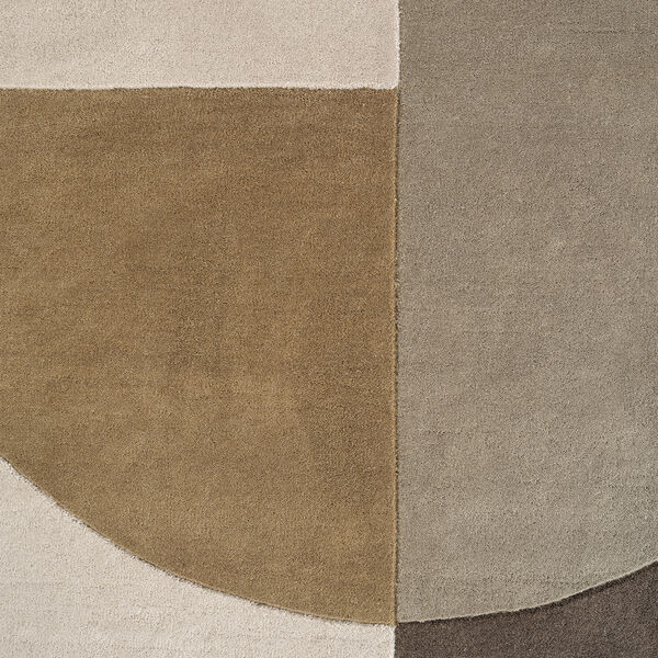 Radiality golvmatta, olive, Linie Design