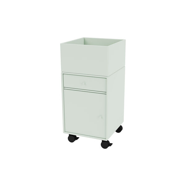 RUNNER Office Unit on Castors, 161 mist, Montana Furniture