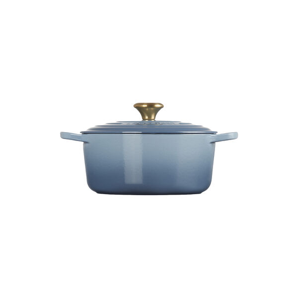 Signature gjutj&auml;rn rund gryta &Oslash; 24 cm, chambray, Le Creuset