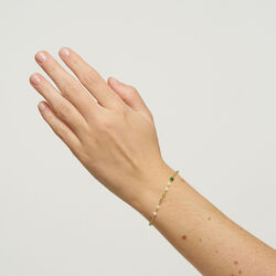 Lina armband, green, Pure by Nat