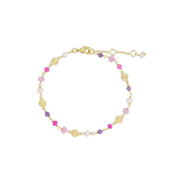 Kaja armband, pink purple, Pure by Nat