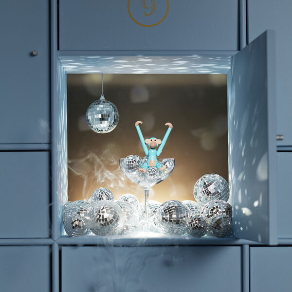 Apa Mini, turkos, Kay Bojesen Denmark