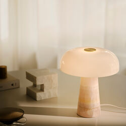 Glossy Mini bordslampa, pink, Design For The People