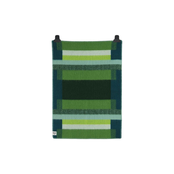 MIKKEL Baby Size Throw, green, Røros Tweed