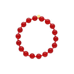 Jasmine small bracelet, coral, Nuni Copenhagen