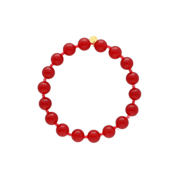 Jasmine small bracelet, coral, Nuni Copenhagen