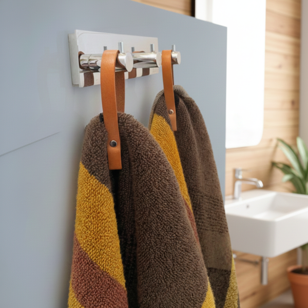 Magnetic Towel holder, nature, Nordan Home