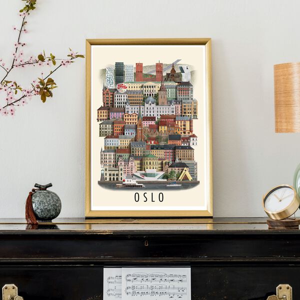 Oslo Poster, Martin Schwartz