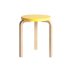Stool 60, yellow Stool 60, yellow, Artek