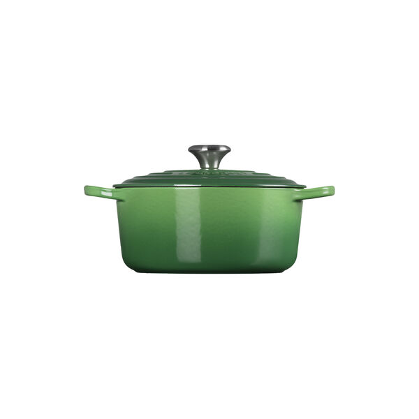 Signature gjutj&auml;rn rund gryta &Oslash; 24 cm, bamboo green, Le Creuset