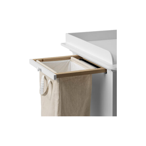 Seaside 2 Pull-Outs & Laundry Bag for Seaside Dresser and Nursery Dresser with 6 Drawers, Oliver Furniture