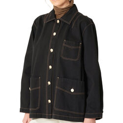 Short Overshirt Jacket, black, Ilse Jacobsen Hornbæk
