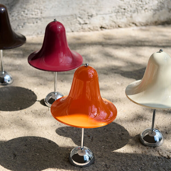 Pantop Portabel bordslampa, vivid orange, Verpan