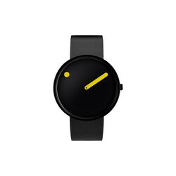 PICTO armbandsur, black/black/black, PICTO
