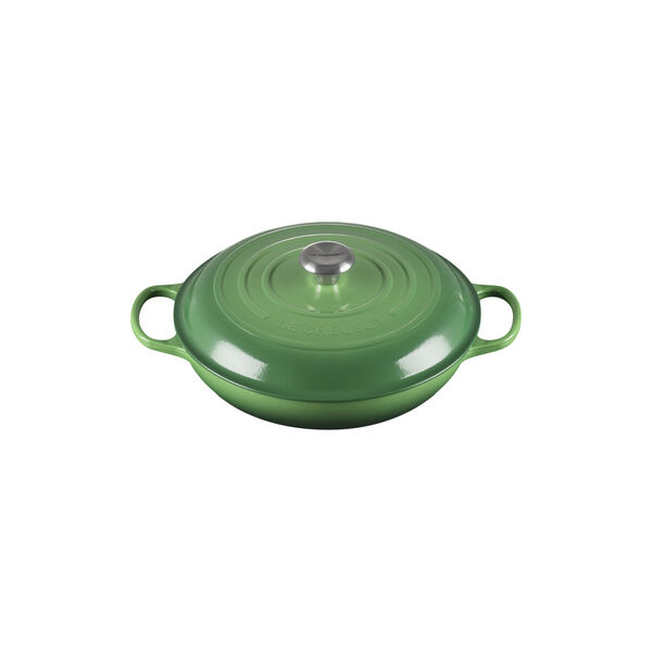 Signature gjutj&auml;rn buff&eacute;tgryta 30 cm, bamboo green, Le Creuset
