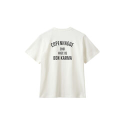 RIVERSW RELAXED T-SHIRT, white alyssum, Sofie Schnoor