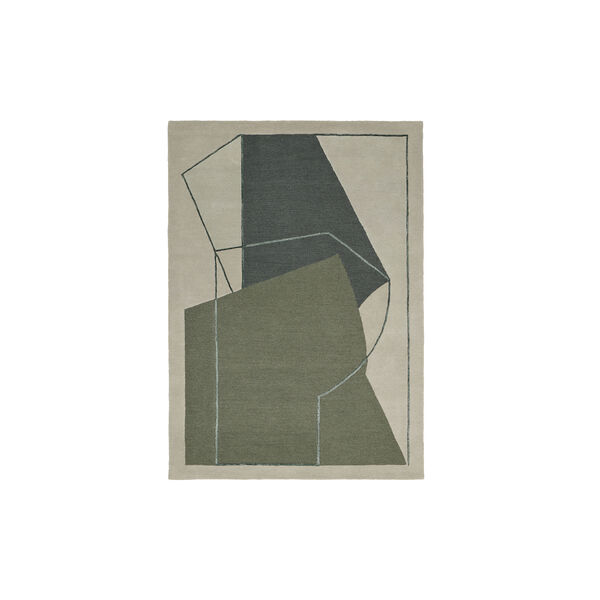 Furbo golvmatta, moss, Linie Design