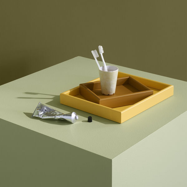 ARRANGE - Set of 2 Trays, acacia/amber, Montana Furniture