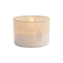LED rechargeable glass candle, vanilla, Uyuni Lighting