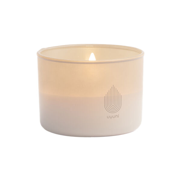 LED rechargeable glass candle, vanilla LED rechargeable glass candle, vanilla, Uyuni Lighting