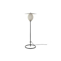Satellite Outdoor Floor Lamp, cream white semi mat, GUBI