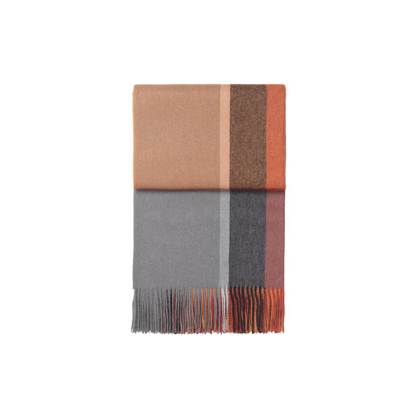 Manhattan pläd, terracotta/red magma Manhattan pläd, terracotta/red magma, ELVANG
