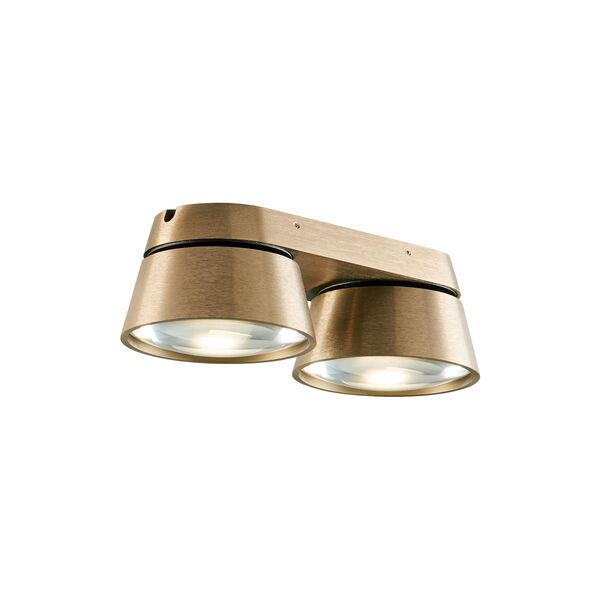 VANTAGE 2 taklampa, brass, LIGHT-POINT