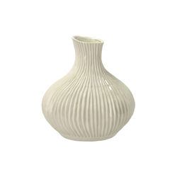 Eik vase L, creme, Villa Collection