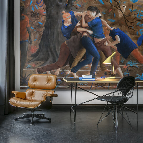 AJ bordslampa, soft lemon, Louis Poulsen