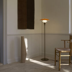 PH 3&frac12;-2&frac12; Golvlampa Centenary Edition, amber/opal white, Louis Poulsen
