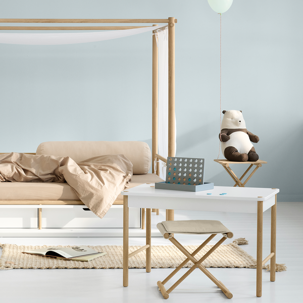 Camp Toddler Stool, oak/undyed, Oliver Furniture