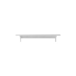 Seaside Shelf With Hooks, 90x20 cm, Oliver Furniture