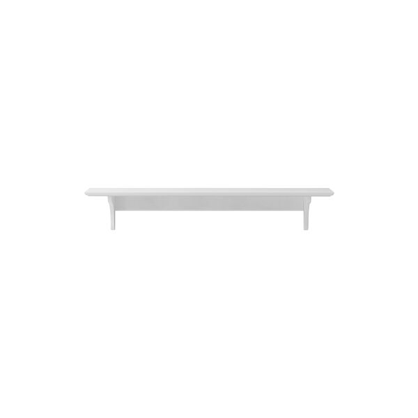 Seaside Shelf With Hooks, 90x20 cm, Oliver Furniture