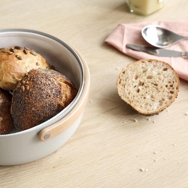 Emma brödkorg, grey, Stelton