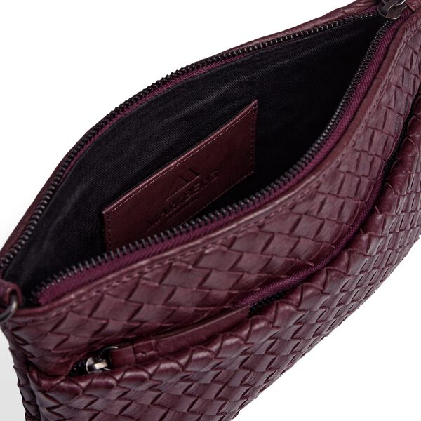 KarimaMBG Crossbody Bag Weave, burgundy, Markberg