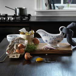 Blue Fluted Plain såsbåt 37 cl, Royal Copenhagen