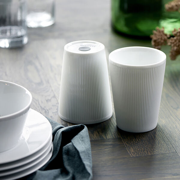 Eventail termosmugg, white, Pillivuyt