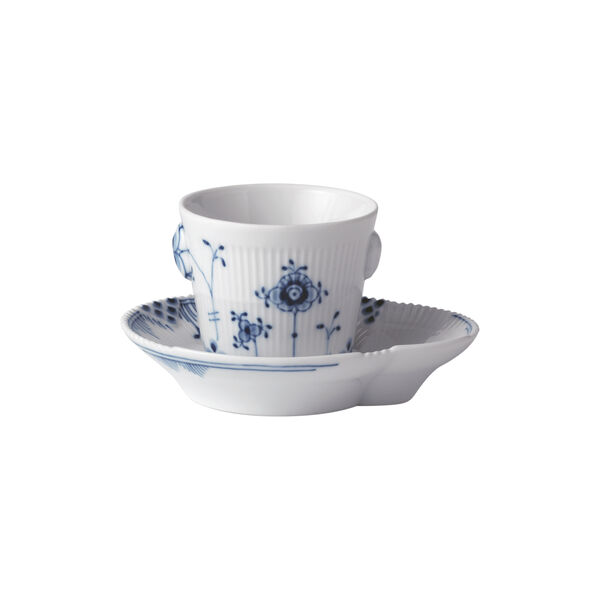 Blue Elements espressokopp med fat 9 cl Blue Elements espressokopp med fat 9 cl, Royal Copenhagen