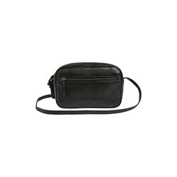 TerraMBG Crossbody Bag Soft Vintage, black w/br. gold, Markberg