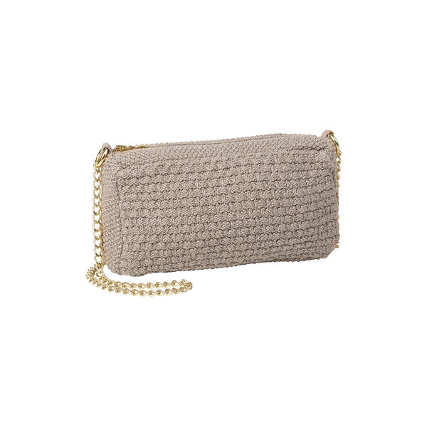 Stickad Clutch Kedja Petra, tiger melange, By LOHN