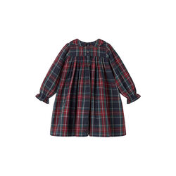 Dulla B LS Dress, pilot navy check, MarMar Copenhagen
