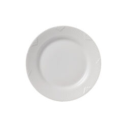 White Elements tallrik, 19 cm, Royal Copenhagen