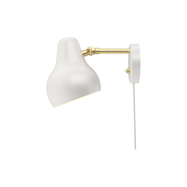 VL38 vägglampa, vit, Louis Poulsen