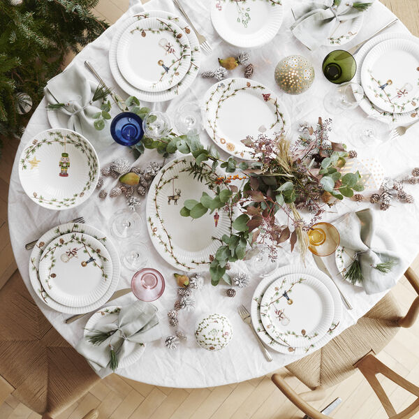 Hammersh&oslash;i Christmas ovalt fat, K&auml;hler